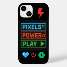 Estuche para iPhone Pixels Power Play - Teléfono R