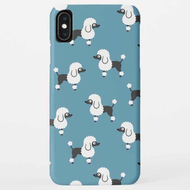 Funda De Case-Mate Para iPhone Estuche para iPhone Poodle Funda-Mate (Reverso)