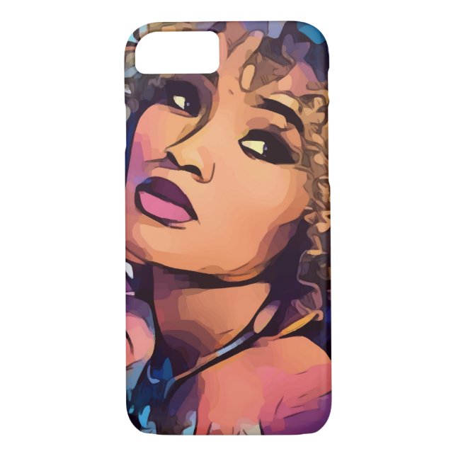 Funda De Case-Mate Para iPhone Estuche para iPhone Pop Art Princess (Reverso)
