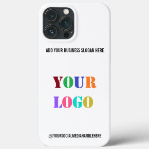 Funda Para iPhone 13 Pro Max Estuche para iPhone promocional de tu logotipo com