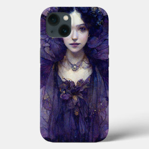 Funda Para iPhone 13 Estuche para iPhone Purple Gothic Fantasy Funda-Ma