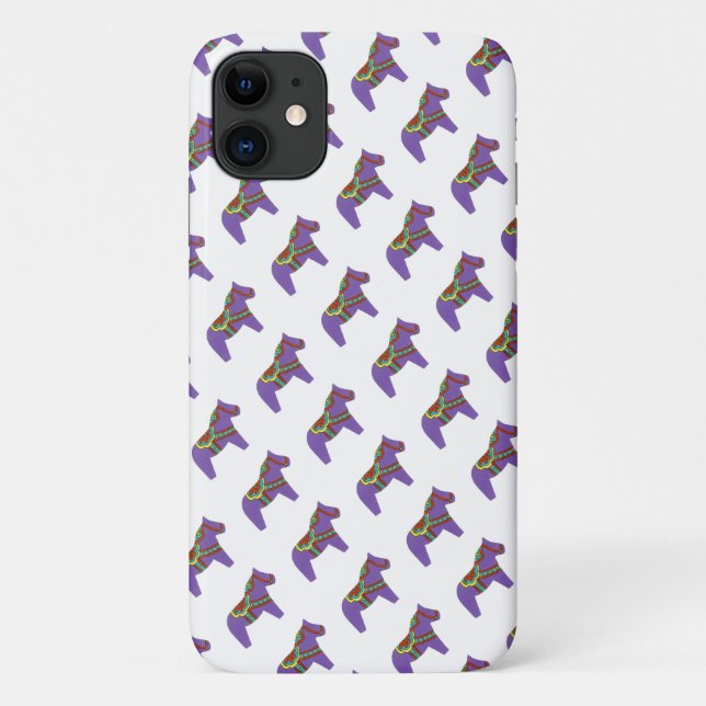 Funda De Case-Mate Para iPhone Estuche para iPhone Purple Horse (Reverso)
