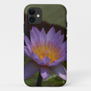 Funda Para iPhone 11 Estuche para iPhone Purple Lotus Waterlily Funda-M
