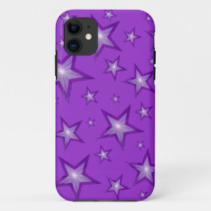 Funda Para iPhone 11 Estuche para iPhone Purple Stars