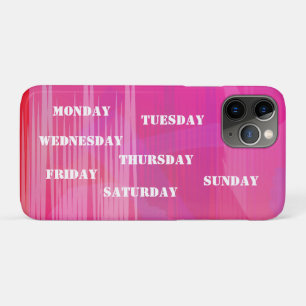 Funda Para iPhone 11 Pro estuche para iPhone rojo Music Beat / iPad