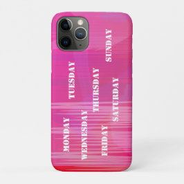 Funda Para iPhone 11 Pro estuche para iPhone rojo Music Beat / iPad
