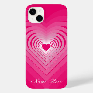 Funda Para iPhone 14 Plus De Case-Mate Estuche para iPhone rosa con Personalizado de cora