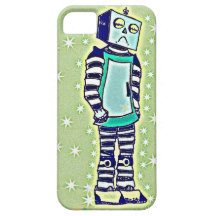 Estuche para iPhone Sad Robot