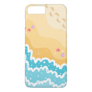 Funda Para iPhone 8 Plus/7 Plus Estuche para iPhone Sassy Beach Design