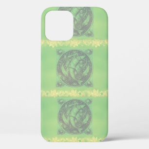 Funda Para iPhone 12 Estuche para iPhone Sea Green Pisces