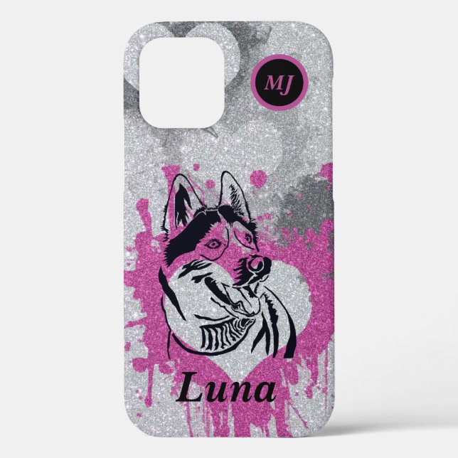 Funda De Case-Mate Para iPhone Estuche para iPhone Siberian Husky magnífico y per (Reverso )