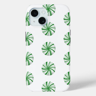 Funda Para iPhone 15 Estuche para iPhone Spearmint Swirl Funda-Mate