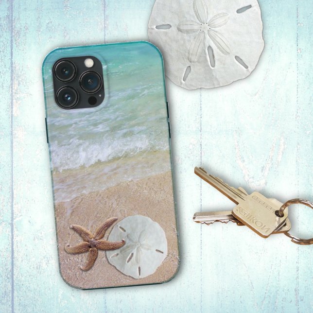Funda De Case-Mate Para iPhone Estuche para iPhone Starfish Sand Dollar Beach Sce (Subido por el creador)