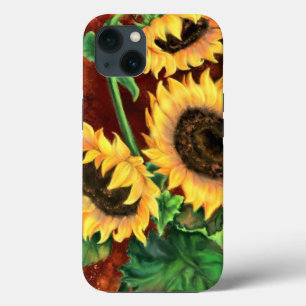 Funda Para iPhone 13 Estuche para iPhone Sunflowers