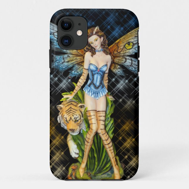 Funda De Case-Mate Para iPhone Estuche para Iphone Tiger Fairy (Reverso)