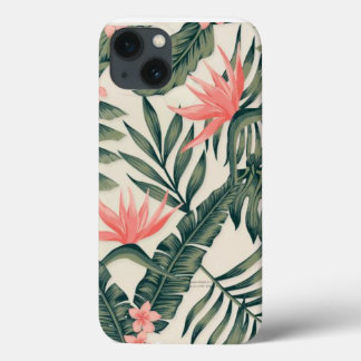 Funda Para iPhone 13 Estuche para iPhone tropical 7/8