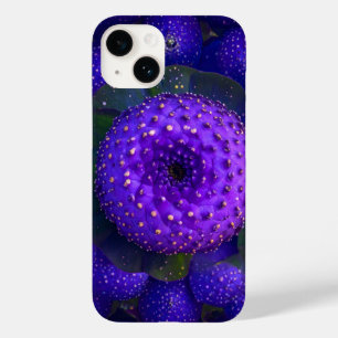 Funda Para iPhone 14 De Case-Mate Estuche para iPhone Vibrante Purple Speckled Natur