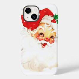 Funda Para iPhone 14 De Case-Mate Estuche para iPhone Vintage Santa Claus Funda-Mate