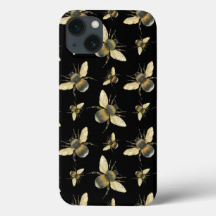 Funda Para iPhone 13 Estuche para iPhone Watercolor Bee