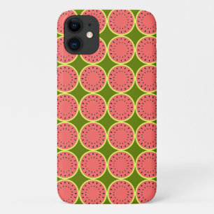 Funda Para iPhone 11 Estuche para iPhone Watermelon Pink Multi
