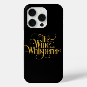 Funda Para iPhone 15 Pro Estuche para iPhone Wine Whisperer Funda-Mate