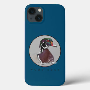 Funda Para iPhone 13 Estuche para iPhone Wood Duck