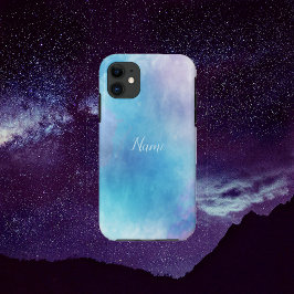 Funda Para iPhone 11 Estuche para iPhone y iPad azul y morado de color