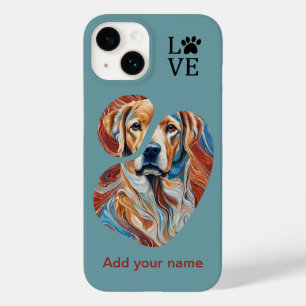 Funda Para iPhone 14 De Case-Mate Estuche para iPhone y iPad de arte canino único