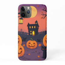 Estuche para iPhone y iPad de Halloween - Calabaza
