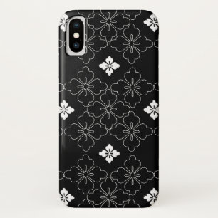 Funda Para iPhone X Estuche para iPhone y iPad en blanco y negro