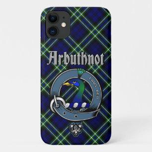 Funda Para iPhone 11 Estuche para teléfono Arbuthnot Clan Badge y Tarta