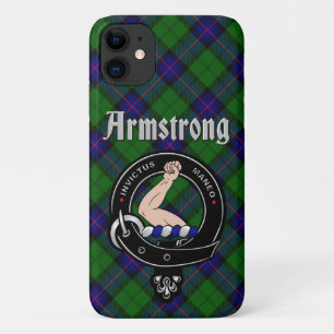 Funda Para iPhone 11 Estuche para teléfono Armstrong Clan Badge y Tarta