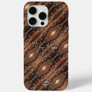 Funda Para iPhone 15 Pro Max Estuche para teléfono celular de impresión bohemio
