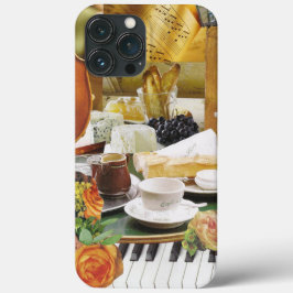 Funda Para iPhone 13 Pro Max Estuche para teléfono celular de teclado de piano