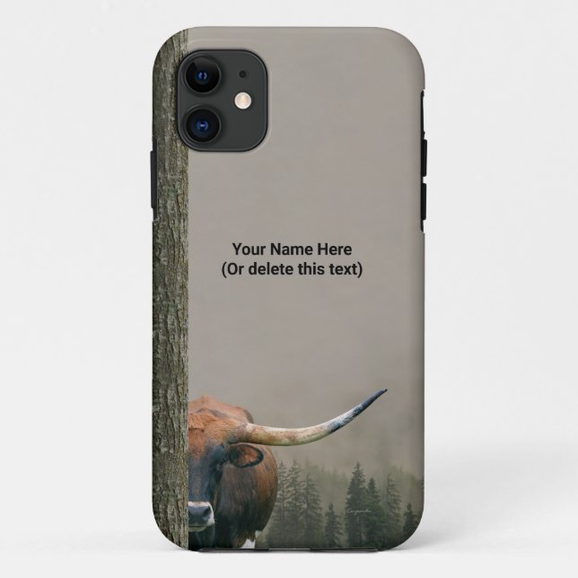 Funda De Case-Mate Para iPhone Estuche para teléfono celular de Texas Longhorn -  (Reverso)