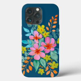 Funda Para iPhone 13 Pro Estuche para teléfono celular Floral Spritz