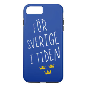 Funda Para iPhone 8 Plus/7 Plus Estuche para teléfono celular För Sverige i Tiden,
