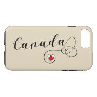 Estuche para teléfono celular Heart Canada, Bander