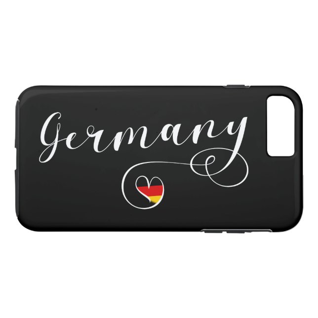 Funda De Case-Mate Para iPhone Estuche para teléfono celular Heart Germany, bande (Reverso (horizontal))