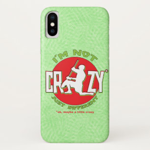 Funda Para iPhone X Estuche para teléfono celular "No estoy loco" de L