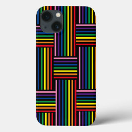 Funda Para iPhone 13 Estuche para teléfono - Cintas de color arcoiris t