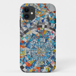 Funda Para iPhone 11 Estuche para teléfono con mosaico geométrico