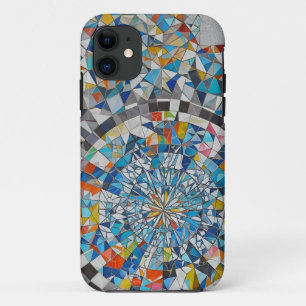 Funda Para iPhone 11 Estuche para teléfono con mosaico geométrico