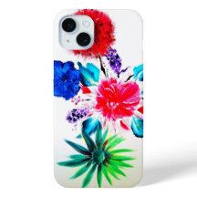 Estuche para teléfono de alimentación de flor