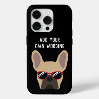 Funda Para iPhone 15 Pro Estuche para teléfono de Bulldog francés Fawn