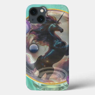 Funda Para iPhone 13 Estuche para teléfono de burbujas de Unicorn