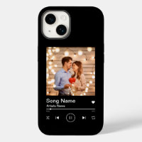 Estuche para teléfono de cubierta de canción del r