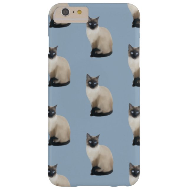 Funda De Case-Mate Para iPhone Estuche para teléfono de gatos siameses (Reverso)