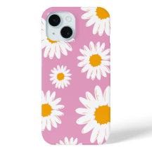 Estuche para teléfono de girasol rosado Pastel - E