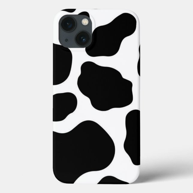 Funda De Case-Mate Para iPhone Estuche para teléfono de impresión para vaca estét (Reverso)